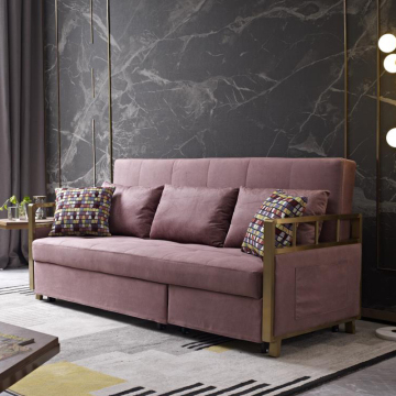 Transformable L-shape living room furniture