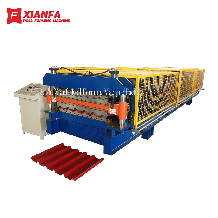 Color Steel Roof Panel Double Deck Machine