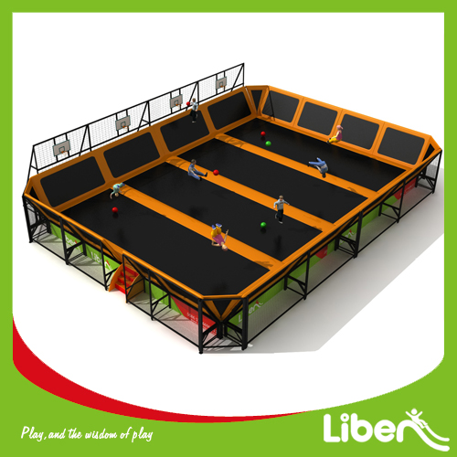 Kids indoor trampoline bed