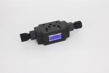 Throttle and check modular valves