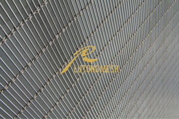 304 Stainless steel decorative buliding cladding mesh