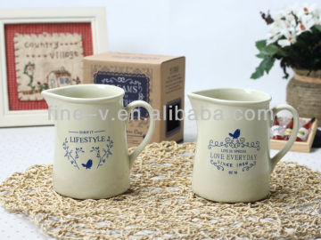 Ceramic milka cup mug