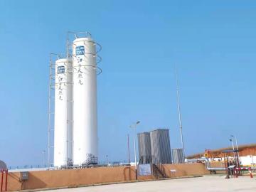 Customized 30m3 Lox/Lin/Lar Cryogenic Liquid Storage Tank