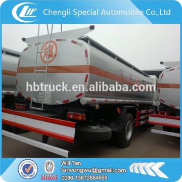 15000 liters dongfeng fuel truck dimensions