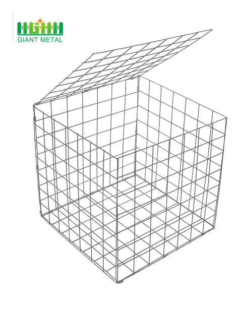 Galvanized welded gabion wire mesh