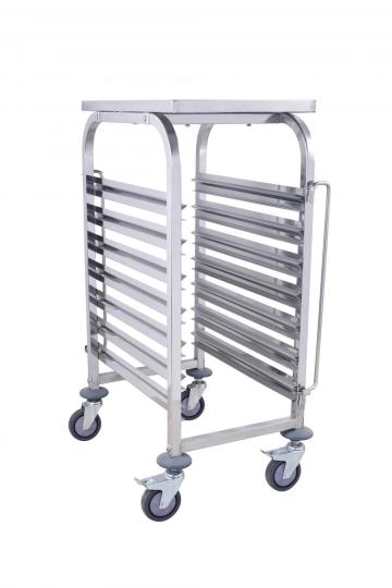 Stainless Steel Square Tube Bakery Trolley