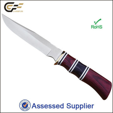 pakistan stainless steel hunting knife/bowie knife