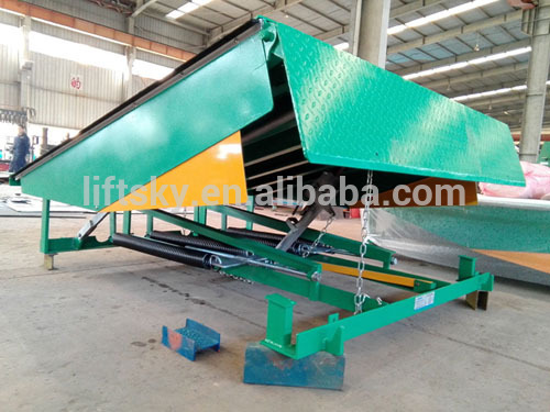 12T mechanical dock leveler by manual from goden supplier on alibaba