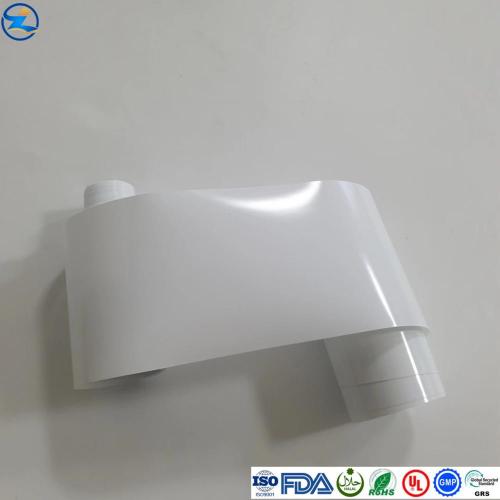 Filem PVC Milky White untuk Pakej Dadah &amp; Pharm