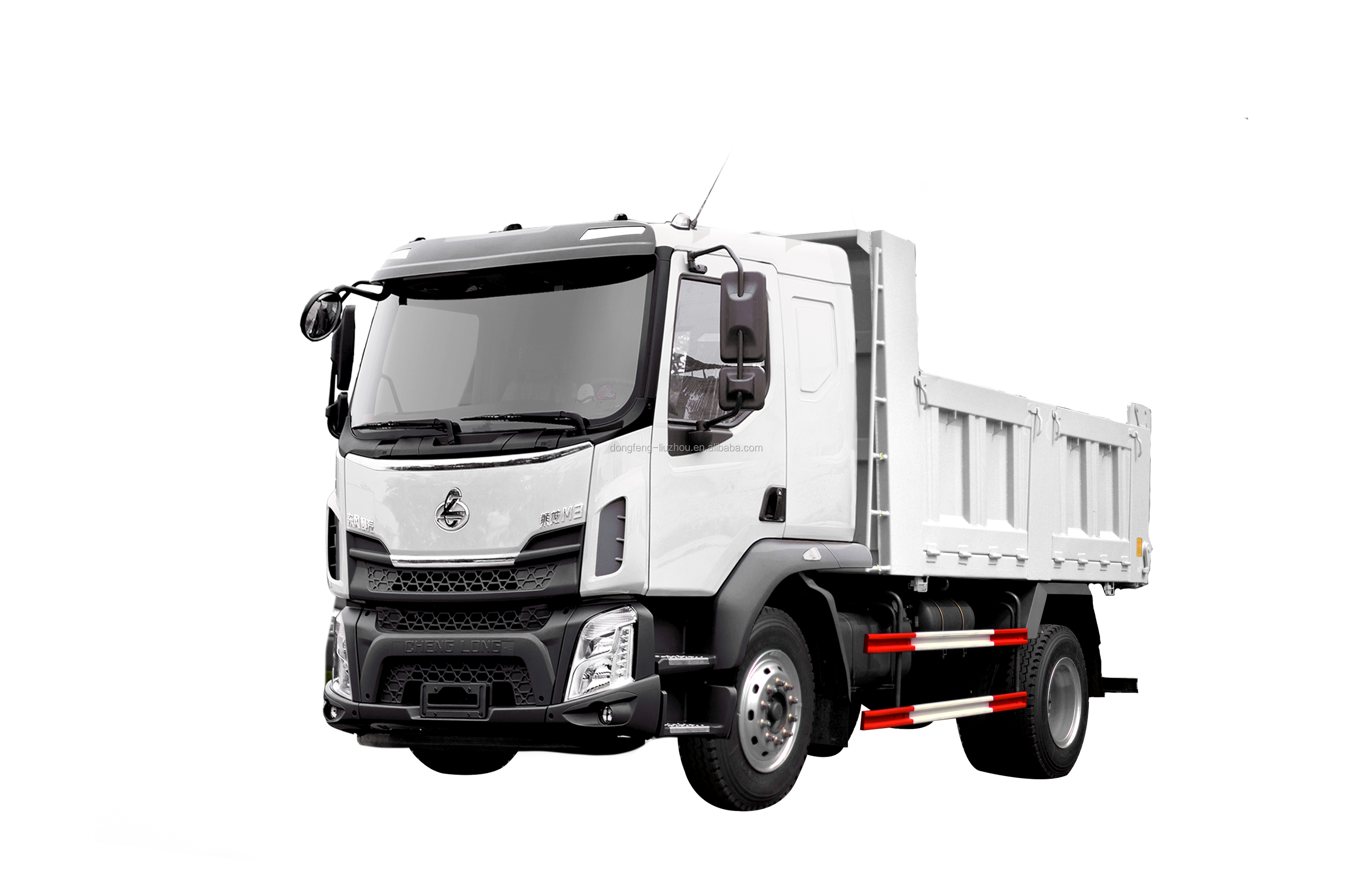 Dongfeng heavy duty dump truck/dumping truck 8x4 H7 single cabin for sale