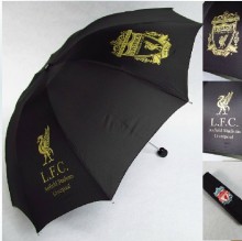 3-Fold Football Team Premier League Logo Automatic Gift Umbrella