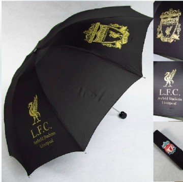 3-Fold Football Team Premier League Logo Automatic Gift Umbrella
