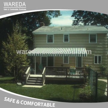 aluminium frame out door retractable awning