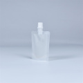 Pochette à bec transparent recyclable pour liquide 150 ml