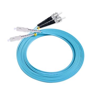 SC to ST OM3 Duplex  Patch Cord