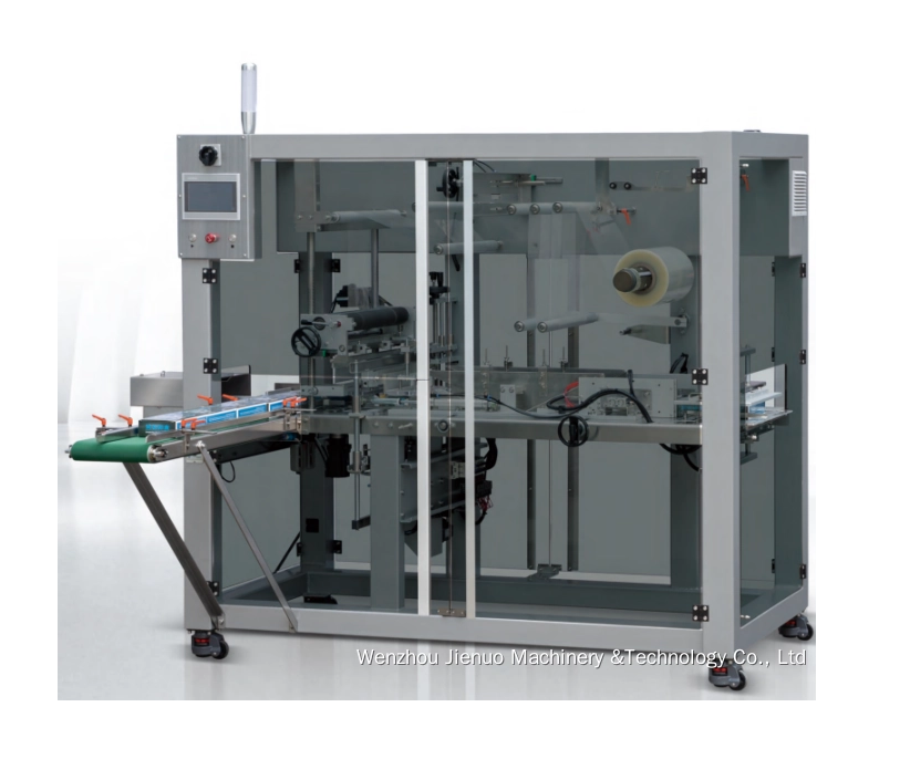 Máquina de embalagem de celofane JN-480 JN-480 Automatic Cellophane BOPP Overwrapping Packing Machine