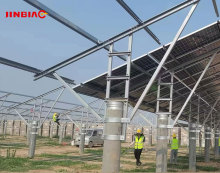 Stock Available solar panel ground mounting structure