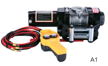 3500LB 12V DC Electric Winch , auto winch