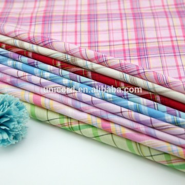 T/C Check Gingham Fabric W12-0017