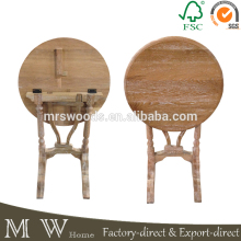 french country antique end table, oak wood round antique end table, antique end table