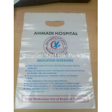 Promtion Die Cut Carrier Bag for Medicine Packaging
