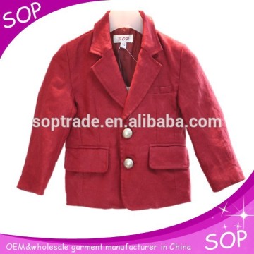 Boys formal red blazer suit gentry kids manufacture