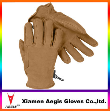 yellow cow split leather glove/cow leather gloves/cow split leather gloves
