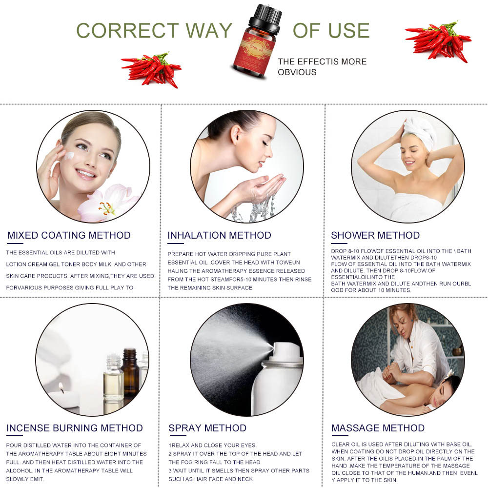 Chinese massage essential oil