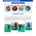Alfombra antideslizante para suelo de voleibol 7 mm