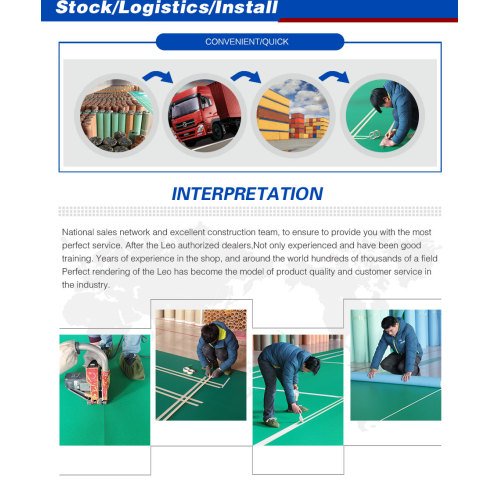 tappeto antiscivolo per pavimento da pallavolo 7mm