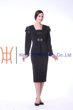 New black fancy church dresses for girls