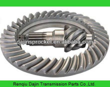 Crown and pinion gear for EQ457