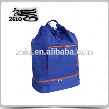 2015 royal blue fashion sport backpack OEM produced