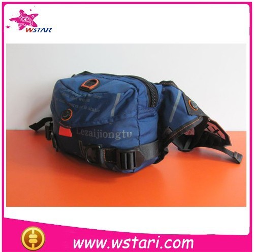 Blue Color Running Waist Bag Sports Waist Bag Cashier Waist Bag