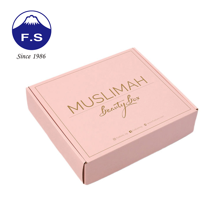 1pink Folding Customized Packaging Fancy Wig Packaging Box