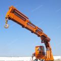 Offshore crane 5T20M Knuckle Boom Telescopic Offshore Crane Smooth Operation