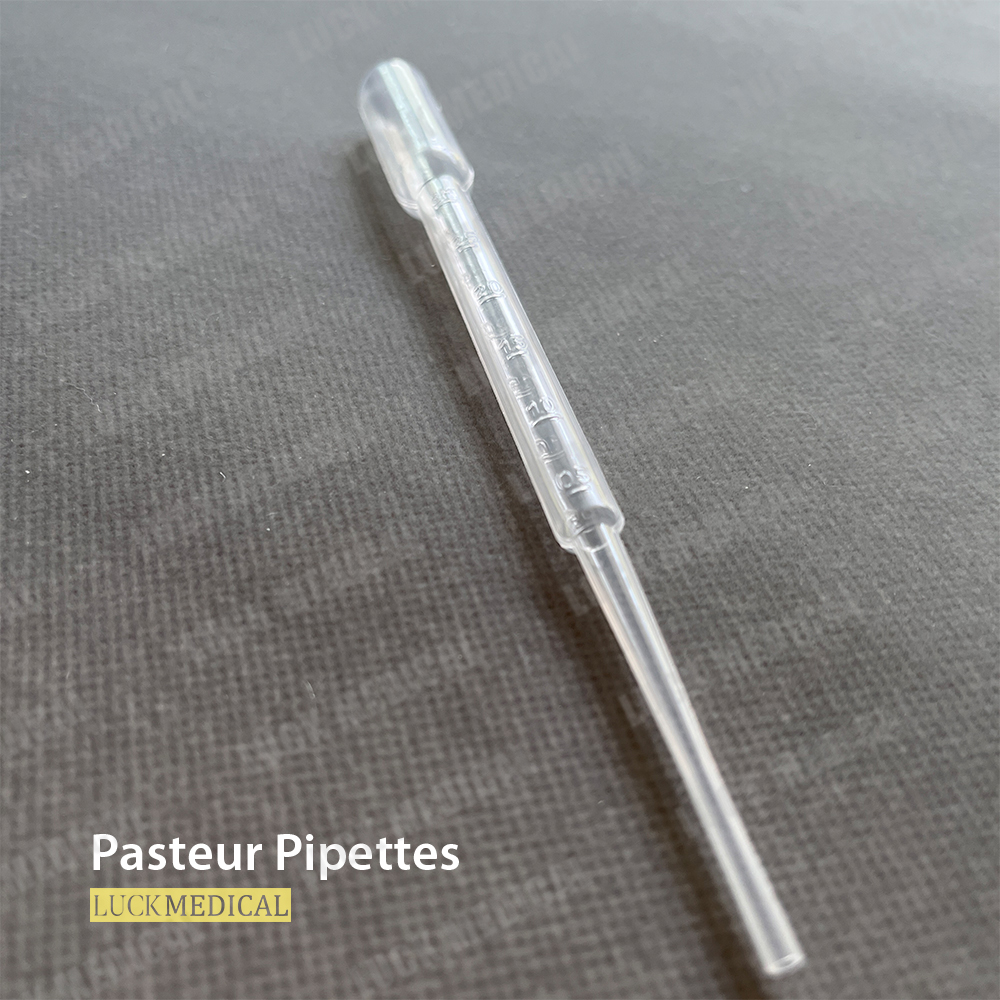 Pipette de pasteur gradué en plastique