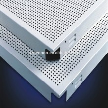 Perforated Metal Aluminum Tile Ceiling Clip-in ceiling Type