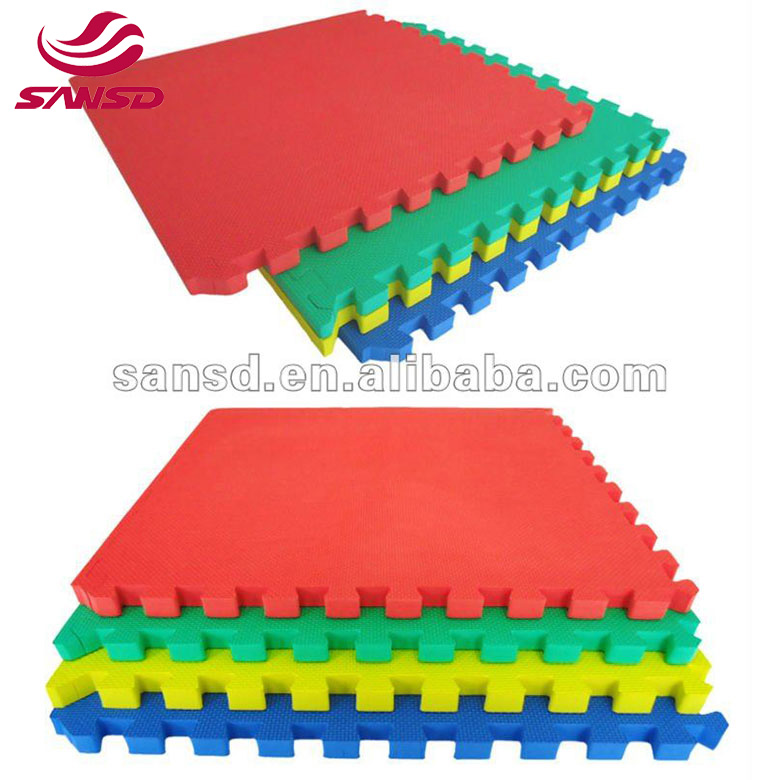 High quality colorful interlinking EVA foam material Tatami Mat