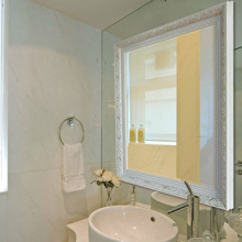 Modern Wall Decor Wonderland Modern Silver Mirror