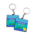 Cheap Custom Logo Cute Promotional Metal Keychain