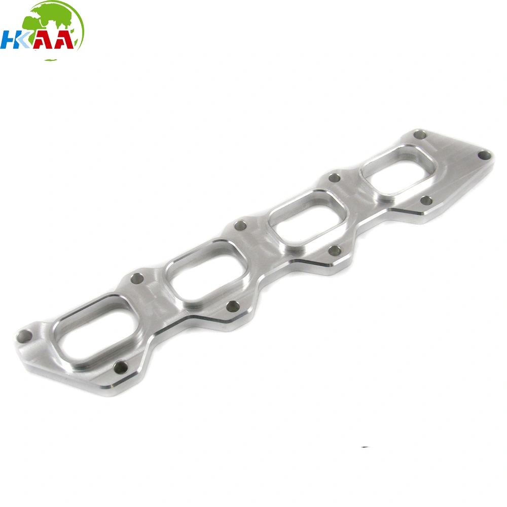 CNC Machining Steel Band Turbo Intake Manifold Head Exhaust Flange