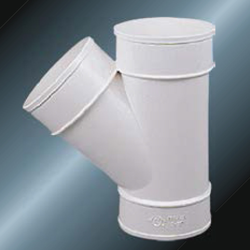 Din Drainage Upvc Y-tee Warna Abu-abu