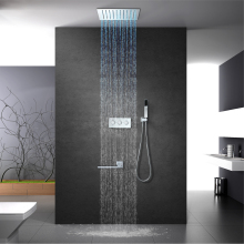 Ceiling Bathroom LED Shower Faucet Set