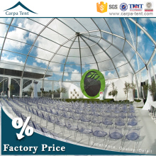 80ft x 180ft Spacious Event Marquees, White Or Transparent Covered Luxury Wedding Marquees