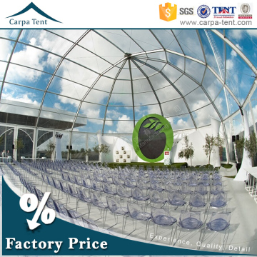 80ft x 180ft Spacious Event Marquees, White Or Transparent Covered Luxury Wedding Marquees