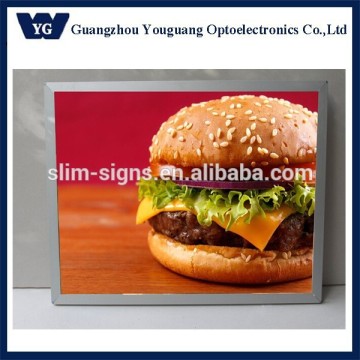 LED sign aluminium snap frame, advertising led frame