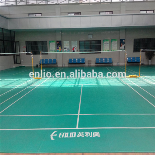 PVC Badminton Floor Sports Pisos de bádminton Court Pisos