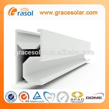 Solar aluminum mounting rail solar mounting rail solar panel rails