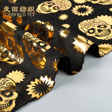 Most popular 100% polyester print fabric